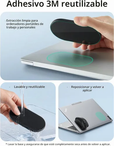 Vista 6 de ESR MagMouse - Ratón inalámbrico con Bluetooth para portátil