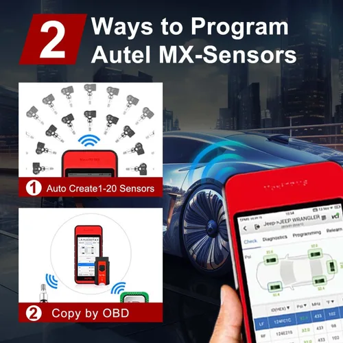 Vista 4 de Autel MaxiTPMS ITS600 - Herramienta de Programación TPMS, Diagnóstico Completo TPMS, Actualización de TS508/TS601, Reaprendizaje/Reinicio/Escaneo