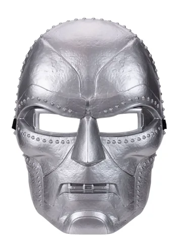 Vista 4 de Kit de Accesorios Capa con Capucha y Máscara Doctor Doom Marvel para Adultos Multicolor