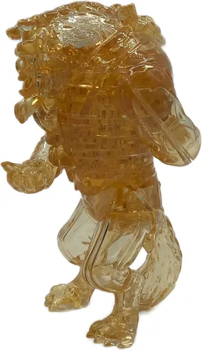 Vista 3 de Disney Beast - Rompecabezas de cristal 3D original con licencia de BePuzzled, rompecabezas 3D y rompecabezas para rompecabezas y coleccionistas a