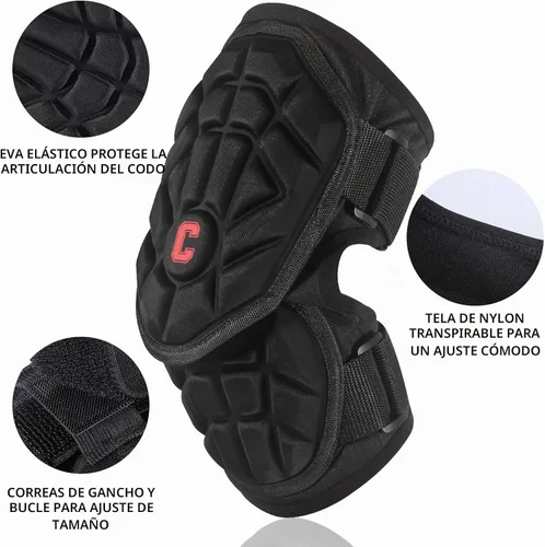 Vista 6 de Cienfy Protectores de antebrazo para bateadores para béisbol y sóftbol, coderas para jóvenes y adultos