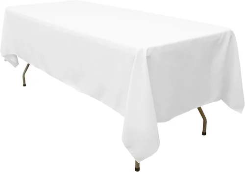 Vista 15 de GEFEII Servilletas de tela de poliéster sólido de 18 x 18 pulgadas para cocina, mantel rectangular cuadrado redondo para bodas, fiestas
