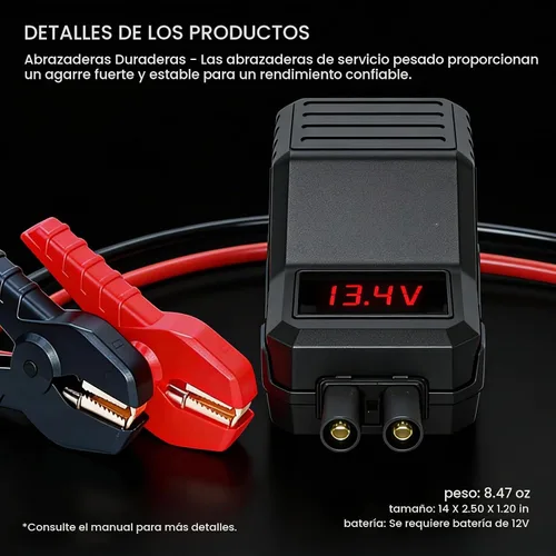 Vista 3 de Cable de arranque inteligente para MEGAWISE y muchas otras marcas