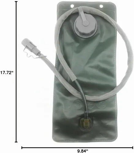 Vista 7 de Mochila de hidratación con vejiga de agua de 3L para senderismo y escalada