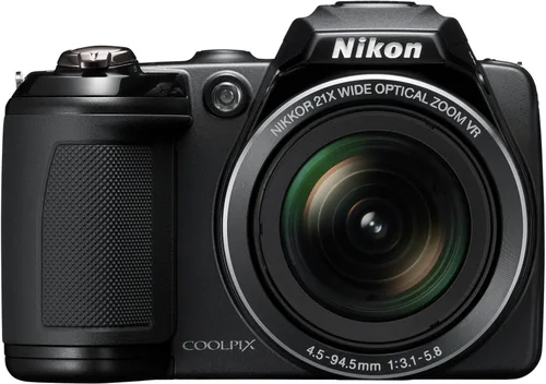 Vista 3 de Nikon Coolpix L310 Cámara digital de 14.1MP con zoom óptico de 21x - NEGRO
