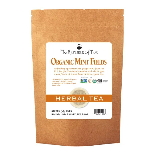 Vista 32 de The Republic of Tea Té de hierbas Rooibos rojo de almendra, coco y macarrón, 36 bolsas de té de repuesto