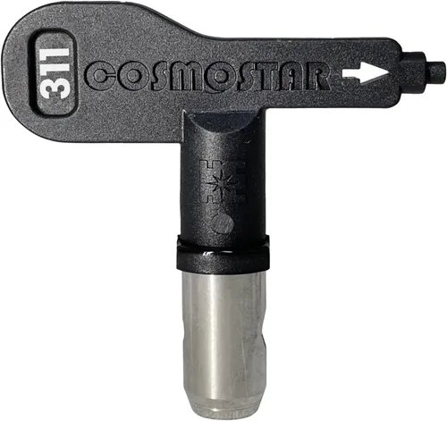 Vista 13 de Cosmostar 211 Boquilla de punta de pulverización sin aire resistente, reversible, fácil de limpiar, compatible con RAC IV y TRU211 Tip Guard