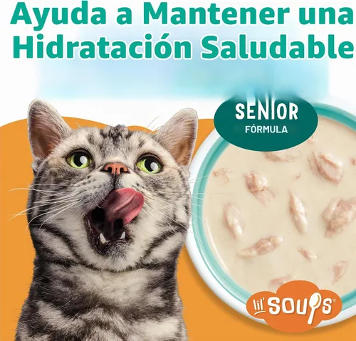 Vista 4 de Purina Friskies Lil' Soups Lil' Grillers & Lil' Slurprises complemento alimenticio para gatos