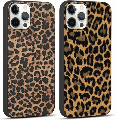 Vista 48 de Paquete de 2 fundas de teléfono con bonito estampado de guepardo para iPhone 7/8/SE 2020 / SE 2022 de 4.7 pulgadas, diseño de leopardo de lujo