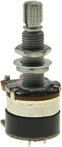 Vista 3 de Shadow Kill Pot Potenciómetro de bajo de guitarra con interruptor de empuje para matar el sonido de audio o cono lineal