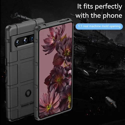 Vista 3 de Funda compatible con Redmi A1 4G, funda protectora a prueba de golpes, compatible con Redmi A2 4G TPU Soft Shell Funda para teléfono, color negro