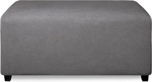 Vista 27 de PureFit Funda otomana súper elástica de ajuste perfecto cuadrada - Fundas otomanas para taburete y muebles plegables de almacenamiento para sala