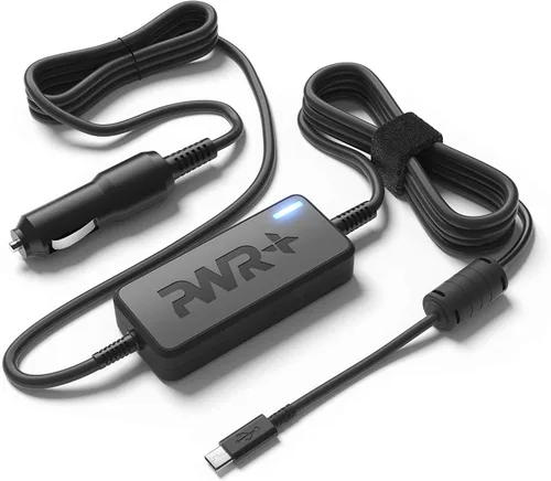 Vista 4 de Cargador USB-C para automóvil Dell Latitude 3410 3510 3540 3550 5320 5420 5430 5440 5530 5540 5550 7320 7420 7430 7440 7450 Pro Rugged 14 1650