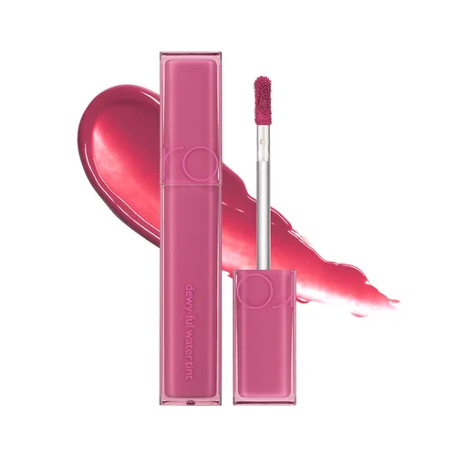 Vista 13 de rom&nd TINTE DE AGUA DEWYFUL 01 EN CORAL Brilloso alto pigmento hidratante no pegajoso Labios hidratados tonos coloridos Alto Brillo 0.18oz