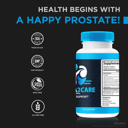Vista 7 de Prosta2Care Cápsulas (paquete de 2) - Fórmula completa para mantener la salud de la próstata, cápsulas naturales Prosta 2 Care, fórmula de apoyo