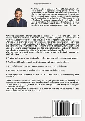 Vista 2 de SaaS-tainable growth Product Marketing 101 For Saas founders, product managers and product marketers
