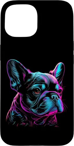Vista 6 de French Bulldog Retro Design Case for iPhone 17