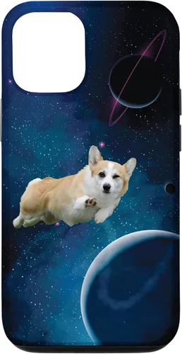 Vista 28 de Funny Kids Space Corgi Mom Pembroke Welsh Corgi Dog Lover Case for iPhone 17
