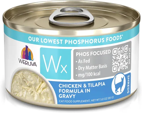 Vista 17 de Weruva Wx Phos Focused, paquete variado de fórmulas de pollo, lata de 3 onzas (paquete de 12)