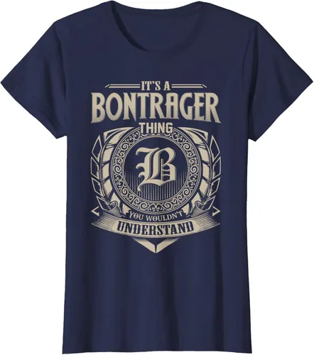 Vista 23 de Camiseta vintage It's A BONTRAGER Thing You Wouldn't Understand Name, Negro