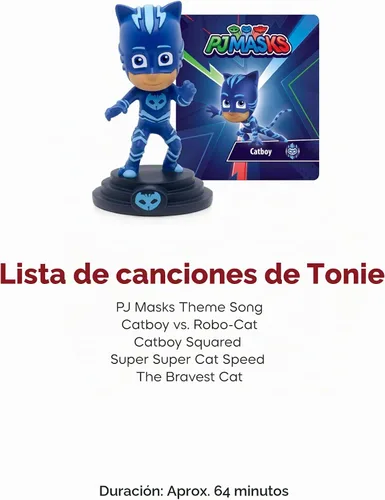 Vista 5 de Figurita de juguete de audio Catboy de Tonies de PJ Masks