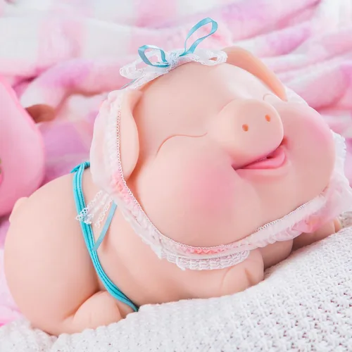 Vista 10 de Muñeca sexual realista para hombres, masturbador masculino de cerdo con vaginal apretado y anal profundo, juguete sexual de tamaño completo, lindo