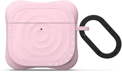Vista 13 de CASETiFY Funda Ripple para Airpods Pro (3ª generación) con anillo - Avena