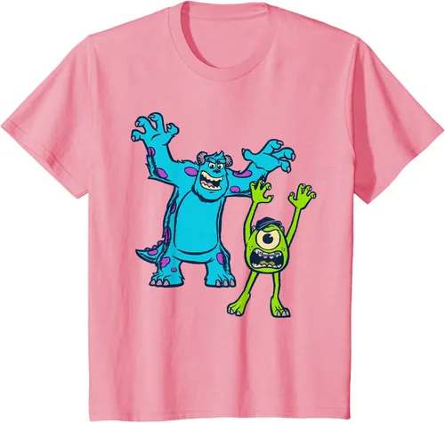 Vista 57 de Camiseta de la Universidad Sulley y Mike de los Monsters de Disney Pixar
