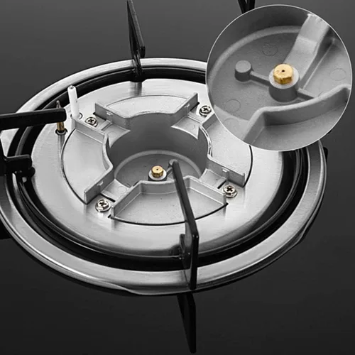 Vista 9 de Estufas integradas de 4 quemadores de 23 pulgadas, kit de conversión de placa de gas natural de acero inoxidable, superficie de acero inoxidable
