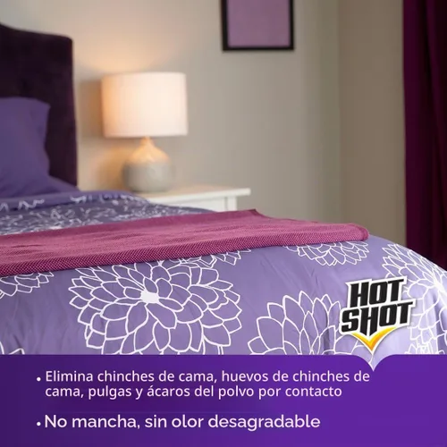 Vista 3 de Hot Shot insecticida para chiches listo para usar, 3 oz., paquete de 4