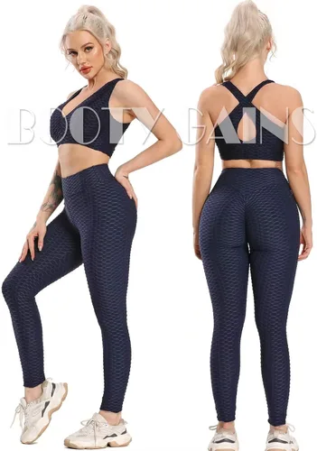 Vista 75 de SEASUM - Pantalones de yoga de cintura alta para mujer, con control de abdomen y realce de glúteos, leggings favorecedores para entrenar y correr