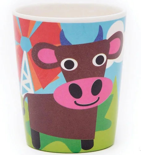 Vista 4 de Vaso infantil para jugo diseño de la selva French Bull, Tazas, S, Farm