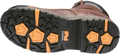 Vista 4 de Timberland PRO Botas impermeables con cordones Helix de 6 pulgadas para hombre