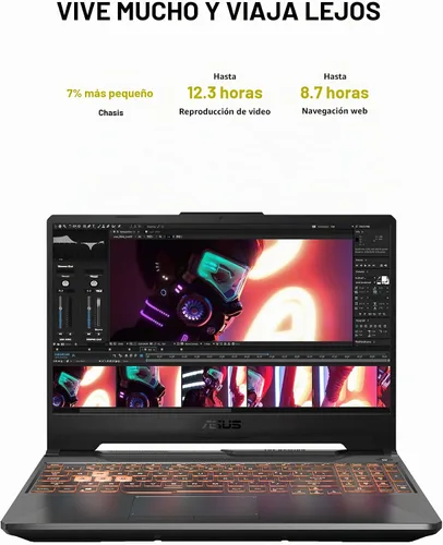 Vista 2 de ASUS TUF - Computadora portátil