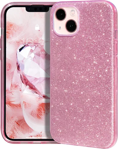 Vista 41 de MATEPROX - Funda compatible con iPhone Air de 6.5' [2025], carcasa protectora de 3 capas con purpurina brillante y tendencia, anti-arañazos y a