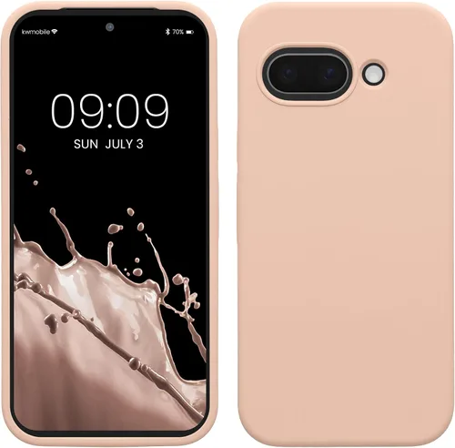 Vista 27 de kwmobile Funda Compatible con Google Pixel 6 Pro - Funda de Teléfono de Silicona TPU con Acabado Suave - Azul Caribe