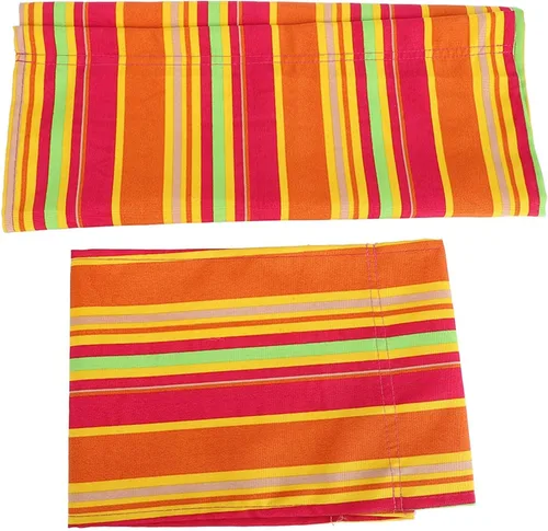 Vista 7 de TOPINCN Funda para silla, 1 juego de tela de repuesto para silla de director casual, kit de tela para sillas plegables portátiles, suministros