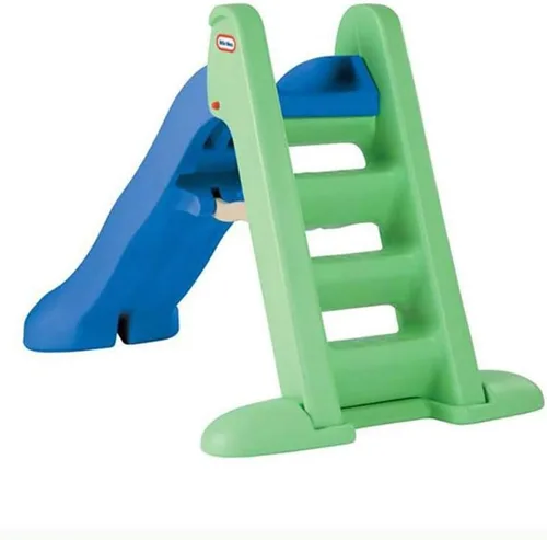 Vista 3 de Little Tikes Easy Store - Tobogán grande, azul/verde