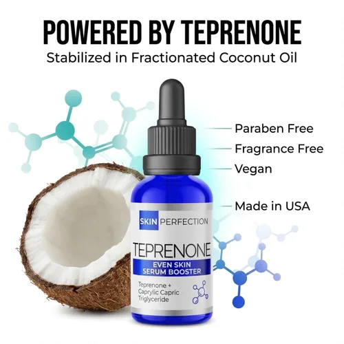 Vista 13 de Skin Perfection Avanzado Teprenone DIY Anti-Aging Peptide Boost: Reducir el enrojecimiento Las arrugas Mejoran la hidratación Mejorar el tono