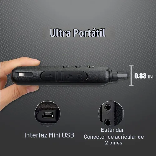 Vista 6 de Retevis RT22S Walkie Talkies recargables, pequeños walkie talkies para adultos, pantalla de señal de canal de alarma VOX, radios bidireccionales
