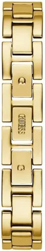 Vista 5 de GUESS Reloj para mujer de 1260in correa de tono dorado esfera champán caja dorada Tono dorado Correa