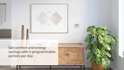 Vista 4 de Honeywell Home RTH2510B1018 - Termostato programable (7 días)