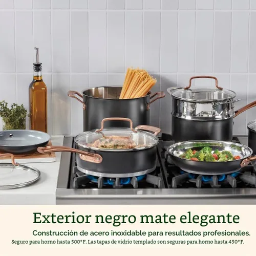 Vista 2 de Cuisinart Juego de utensilios de cocina Elegance negro mate de 11 piezas, MBK89-11