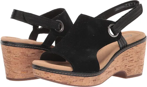 Vista 7 de Clarks Sandalia de cuña Giselle Sea para mujer