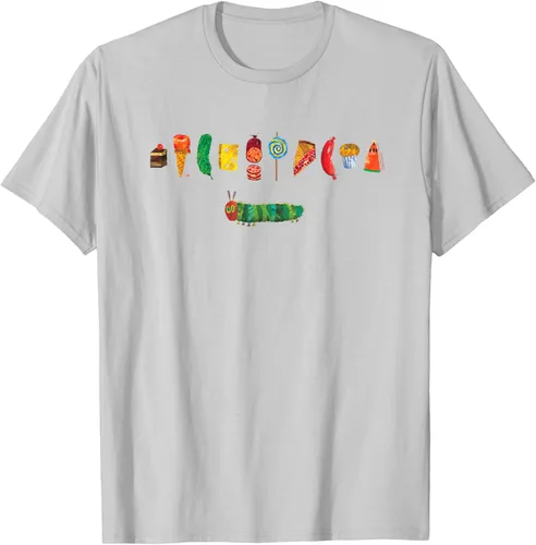 Vista 5 de Camiseta infantil The Very Hungry Caterpillar Feast Negro