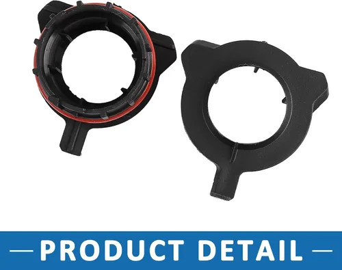 Vista 5 de H7 Soporte de retención de base de adaptador de faros LED para BMW 540i 1997-2000 (juego de 2)