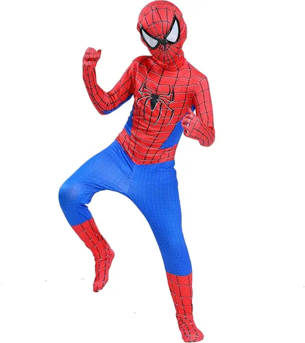 Vista 2 de JunPhaeton Superhero Kids Bodysuit Costumes Spandex Halloween Cosplay Costumes