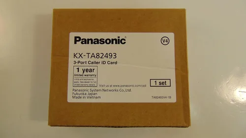 Vista 3 de Panasonic KX-TA82493 Tarjeta de identificación de llamadas