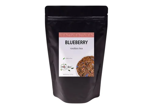 Vista 11 de Té Rooibos con especias de manzana y canela crujiente de manzana y hojas sueltas, 100% sin cafeína, caliente y helado, alto contenido
