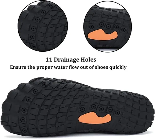 Vista 5 de AFT AFFINEST Zapatos acuáticos para hombre y mujer, zapatos acuáticos de secado rápido, zapatos de playa descalzos para natación, piscina, yoga